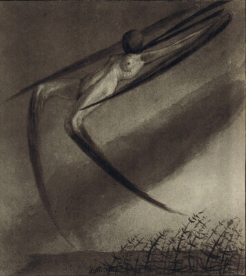 Alfred Kubin : Every Night a Dream Visits Us : Archival Quality Art Print 