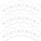  20 Pcs Mini Sticky Hook Decoration Hooks Removable Led Strip Light Clips