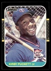 1987 Donruss Kirby Puckett #149