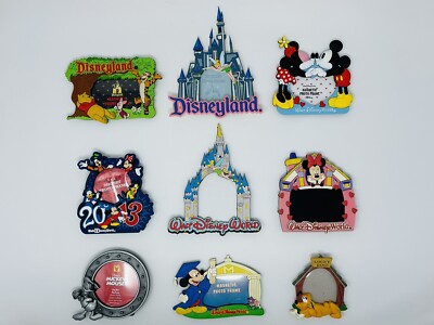 Disneyland Mickey Mouse Magnetic Rubber Photo Frame Refrigerator