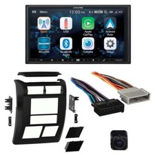 Alpine Bundle ILX-W670 Multimedia Receiver with Dash Kit, Wiring Harness, and B/