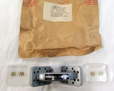 NEW M.W. Microwave 2653144 Waveguide WR-90 H-Plane 90º Bend 8.20-12.40 GHz