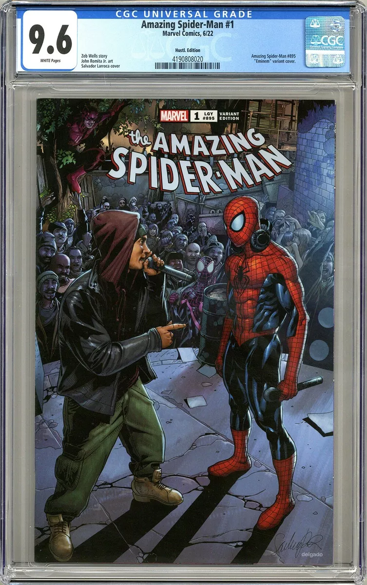 The Amazing Spider-Man (2022) #1 Eminem Variant – Official Eminem