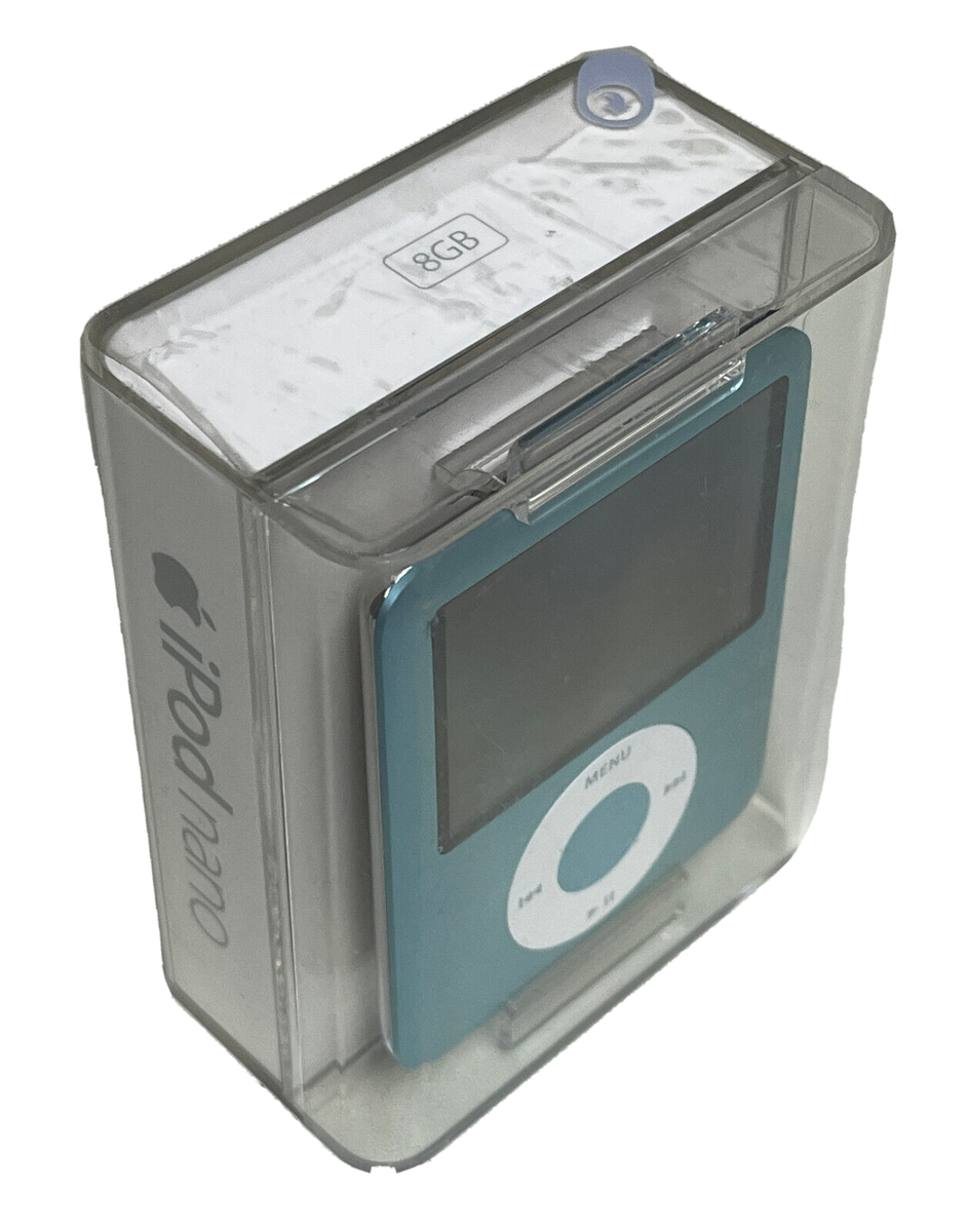 Apple iPod nano 3rd Generation 8GB Blue MB249LL/A A1236 Open Apple iPod nano 3rd Generation 8GB Blue MB249LL/A A1236 Open