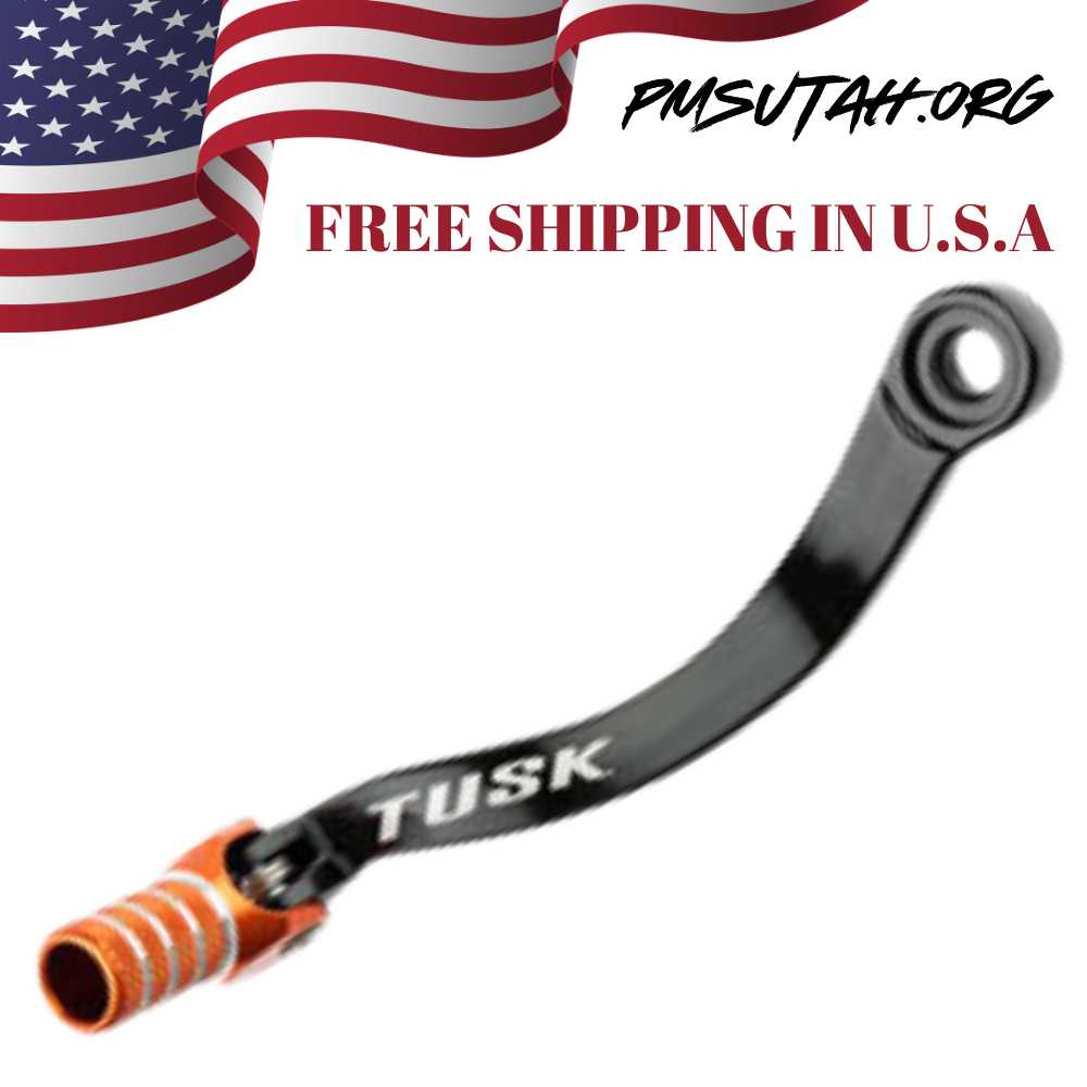 Tusk Folding Shift Lever Shifter Orange Fits KTM HUSQVARNA HUSABERG