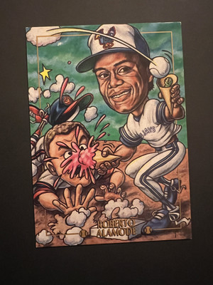 1993 Cardtoons Spoof Card #3 Roberto Alamode Roberto Alomar - NM-MT - FREE POST