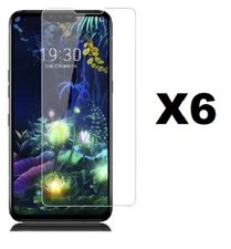 CLEAR SCREEN SHIELD GUARD (6 PACK) PROTECTOR FOR LG V40 ThinQ /LG V50 ThinQ