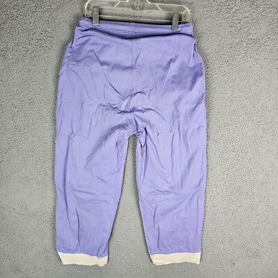 Jamie Sadock Crop Capris Golf Lounge Zip Pockets Womens Size Small