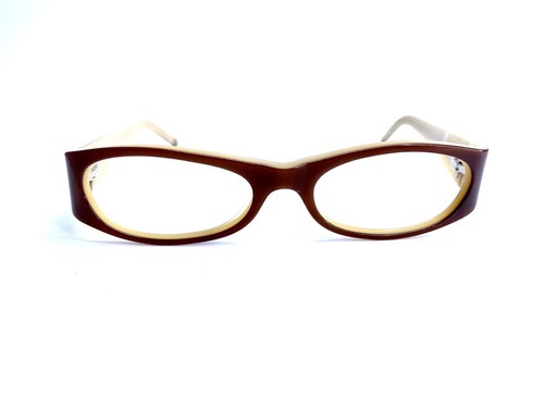 DKNY Brown & Beige Oval Frame W Flex Temple Eyeglasses DY4578 3326 50 16 135