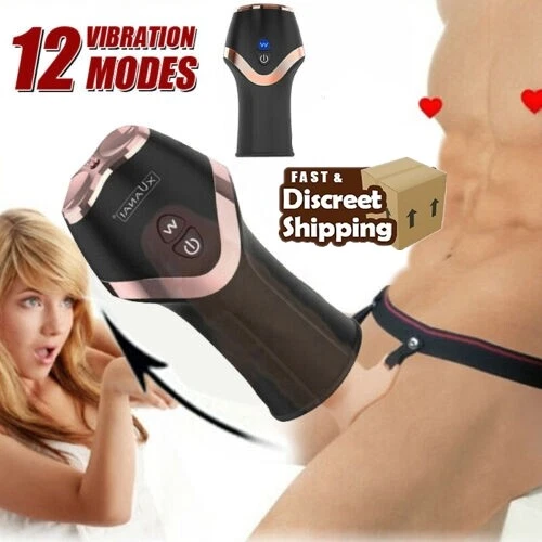 For Male Men Masturbaters Automatic HandsFree Sucking Blowjob Cup Stroker Toys - Picture 1 of 23