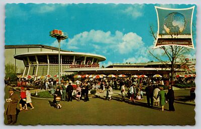 Theme Park & Expo~Schaefer Center @ New York World Fair~Vintage Postcard