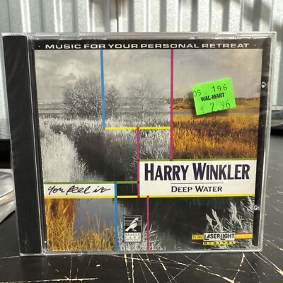 *NEW/SEALED* Harry Winkler ''Deep Water'' CD 1991 Delta Music