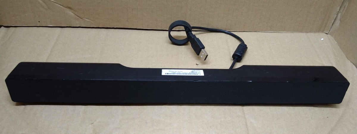 Dell AC511 USB Wired Stereo Sound Bar - Black 5397063566587 | eBay