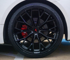 20 Ferrada Fr9 Obsidian Black Staggered Wheels For Lexus Ls430 Ls460 Ls500 Ls