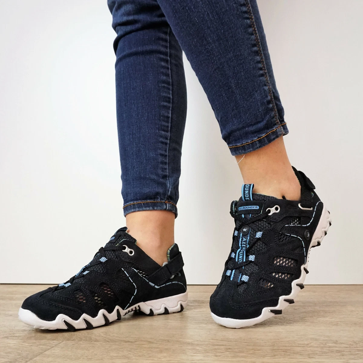 ALLROUNDER BY MEPHISTO NIWA BLUE TREKKING SHOES FOR WOMEN eBay