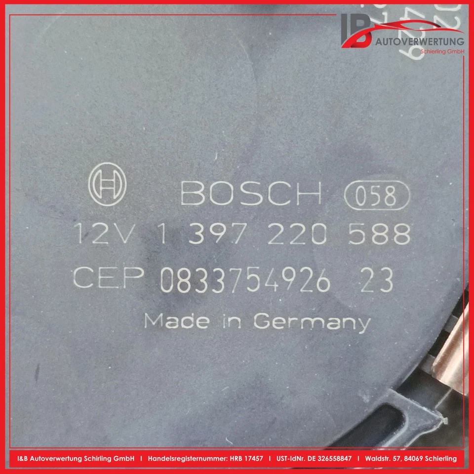 MERCEDES BENZ S-KLASSE W221 S350 4MATIC Wischermotor links 2218204342 3397021044 - Imagem 4 de 4