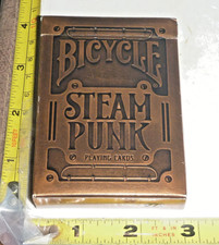 Deck of BICYCLE Playing Cards "STEAM PUNK" Design - Poker Size - 2 Jokers
