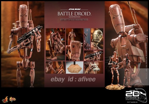 Hot Toys 1/6 Star Wars: Attack of the Clones Battle Droid MMS649 Figure Model - Picture 2 of 8