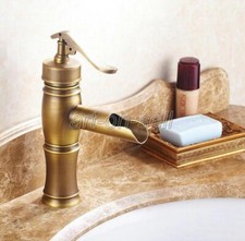 NEW "Water Pump Look" Retro Style Bathroom Sink Vessel Faucet Basin Mixer Tap