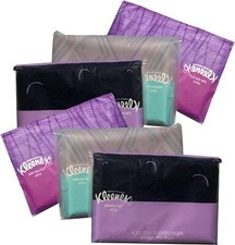 Kleenex 3 Count Slim Pack Wallet Size 2 Pack  60 Tissues - Most Elegant Look