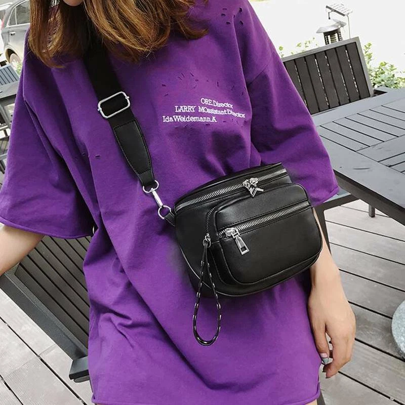 New womens faux leather fashion messenger top handbag lady shoulder bag totes purse