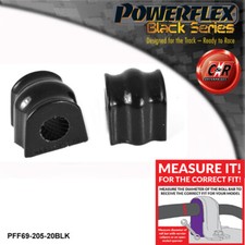 Powerflex Black Vorne Arb Buchsen Für Impreza GD, Gg 00-07 PFF69-205-20BLK