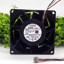 NMB 3115RL-05W-B69 8038 DC24V 0.5A 8CM 3-pin high airflow dual ball cooling fan