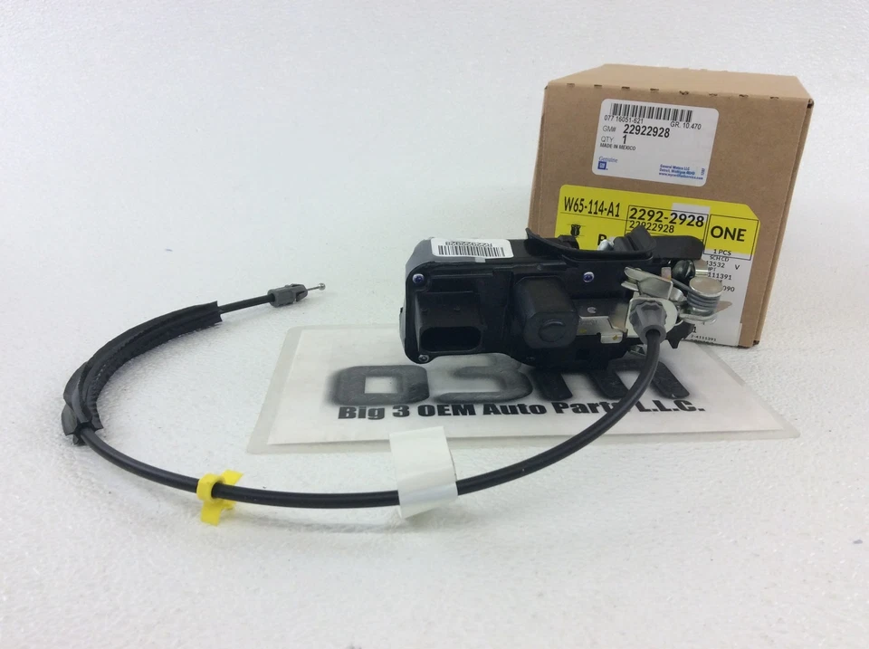 2008-2014 Cadillac CTS Front RH Passenger Side Door Lock Latch Actuator new OEM - Image 4 of 4