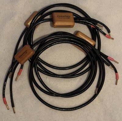 HMS CONCERTATO HIGH END LAUTSPRECHERKABEL 2x2 Meter Bi-Wire