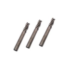 3pcs 8mm Three 3 Flute HSS & Aluminium End Mill Cutter CNC Bit