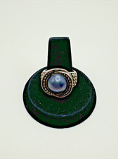 Sterling Silver w/ Pearl Sz 8 Ring, 10g