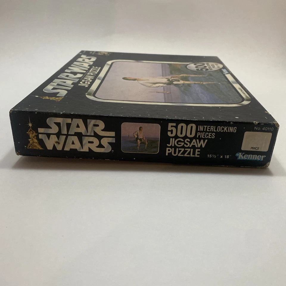 Rompecabezas Kenner 500 piezas Star Wars 1977 nuevo sellado serie 1 Luke Skywalker Foto 3 de 4