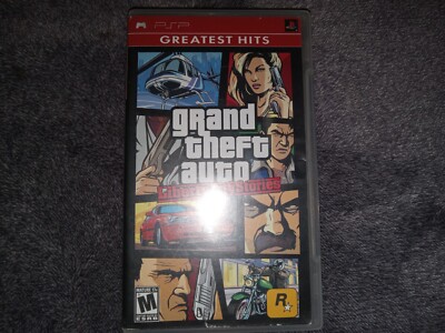 Boîte + Notice GTA Liberty City Stories – Sony PSP (2005) – Version US NTSC-U/C