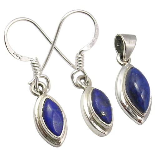 Pendant 925 Sterling Silver Jewelry Set 
