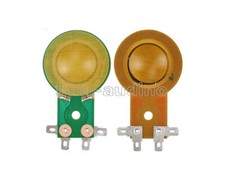 2PCS 25.5mm Treble Voice Coil Horn Tweeter Diaphragm Resin Film NEW-