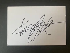 PASCAL CHIMBONDA - FORMER SPURS & FRANCE FOOTBALLER -  SIGNED CARD