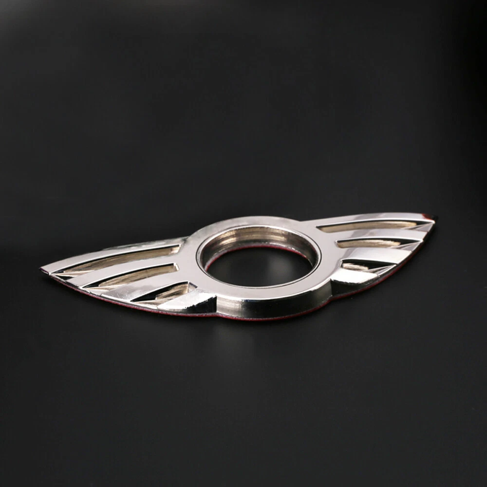 2x Car Accessories Door Pin Lock Wing Emblem Badge Stickers For Mini Cooper