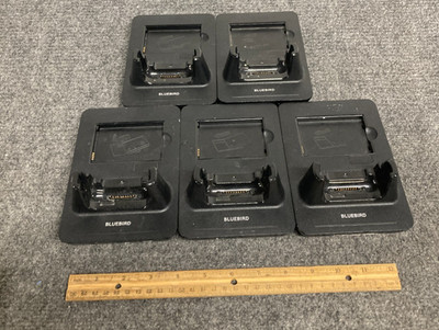 Lot of 5 BlueBird 1SC-EF400 Cradles DC 9V-3A