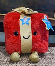 FAO Schwarz Glow Brights 10" Plush Gift w/Lights Sound Let It Snow New Video