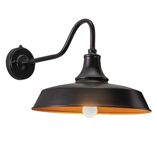 Vaxcel Lighting T0571 Dorado 1 Light 17" Tall Outdoor Wall Sconce - Dark Bronze - Picture 6 of 12