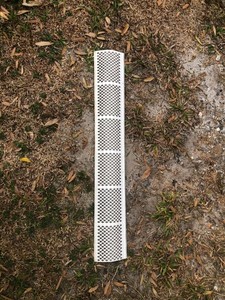 gutter guards 5 inch / white. Used but work well There are 32 of them