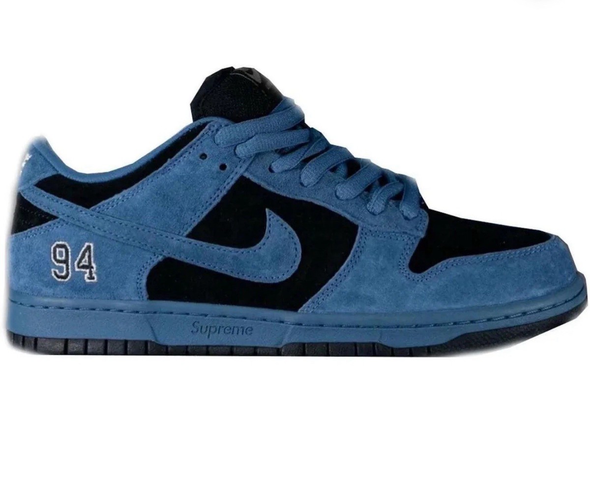 靴 Supreme Nike SB Dunk Low 94 / BLUE Supreme x Nike SB Dunk Low 94 Blue Ocean Fog ** BRAND NEW | eBay
