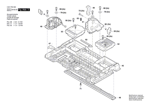 Neu Original Bosch 160702266Y Gleichstrommotor - Bild 4 von 4