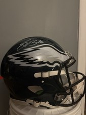 Saquon Barkley Signed Full Size Helmet (Philadelphia Eagles)