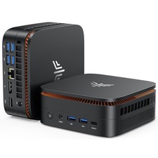 NiPoGi P1 Mini PC AΜD Ryzen 3 4300U 8GB DDR4 256GB SSD 4K WiFi5 BT Win 11 Pro