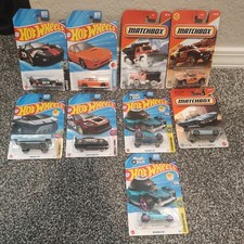 Hot Wheels Matchbox Cars Lot of 9 1:64 Sealed Cards