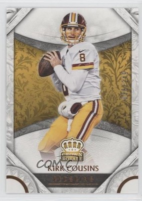 2016 Panini Preferred Retail Crown Royale Bronze 38/249 Kirk Cousins #76 0pm