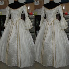 Victoria Wedding Dresses Long Sleeves Vintage A Line Satin 1950s Bridal Gowns