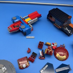 Lego Marvel Superheroes Lot Incomplete Sets 76003 76081 76164 76050 76290 76128