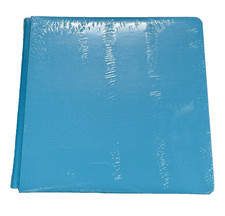 New Creative Memories 12X12 Poppy Blue Flex-Hinge Coverset Album